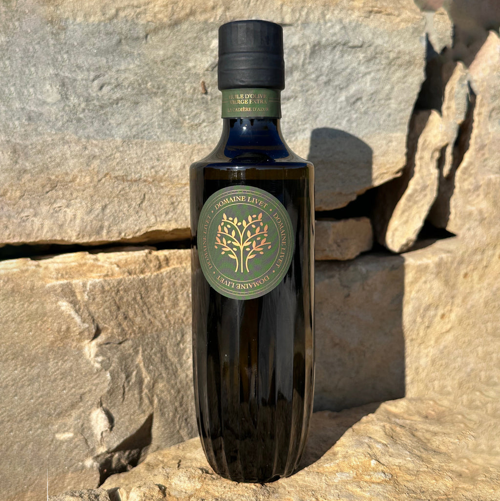 Huile d'olive fruité vert, Monovariétale Aglandau 250 ml